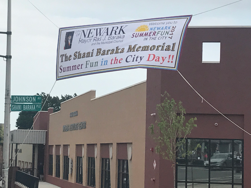 Outside the Shani Baraka Women’s Resource Center (courtesy of the Shani Baraka Women’s Resource Center)